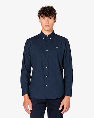 플란넬 체크 셔츠