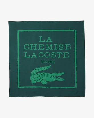 실크 프린트 스카프