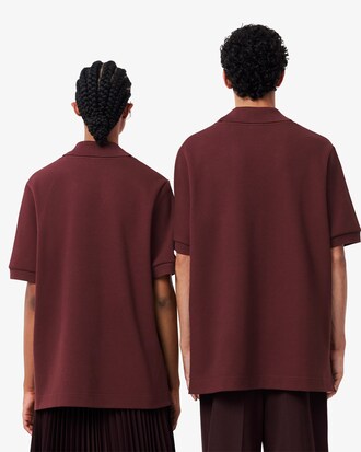 슬릿 디테일 오버사이즈 폴로