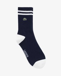 남성용 컬러 티핑 미들 양말