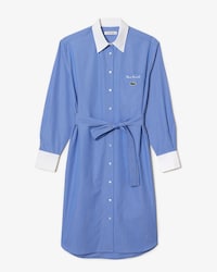 스트라이프 셔츠 드레스