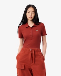 립조직 슬림핏 폴로셔츠