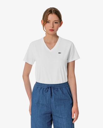 베이직 브이넥 반팔 티셔츠