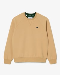 베이직 더블페이스 피케 크루넥 스웻셔츠