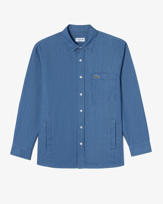 데님 아우터 셔츠