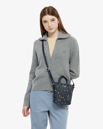 립조직 풀집업 가디건