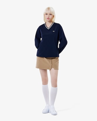 우븐 스웻 셔츠