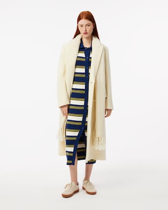 올오버 스트라이프 드레스