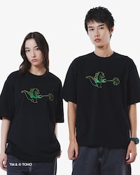 라코스테 X 고질라 티셔츠