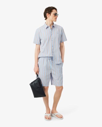 썸머 스트라이프 반팔 셔츠