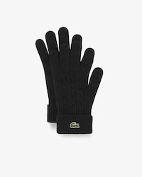 여성 울 케이블 니트 장갑