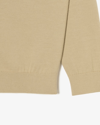 브이넥 소방모 가디건