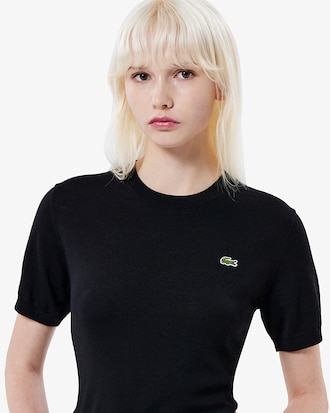 소프트 울 반팔 스웨터