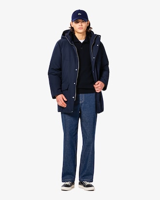 하프 버튼 풀오버