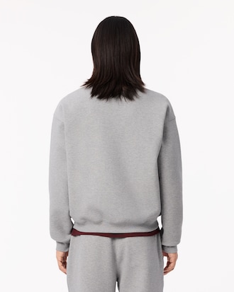 더블페이스 피케 카라 스웻셔츠