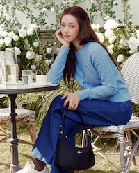 케이블 크루넥 가디건