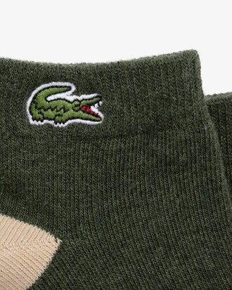 남성용 컬러블록 앵클 양말