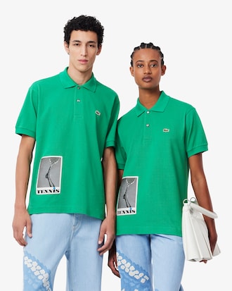 쁘띠 피케 포토그래픽 폴로