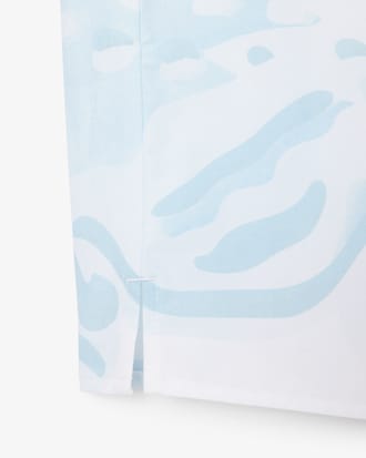 포플린 악어 프린트 셔츠