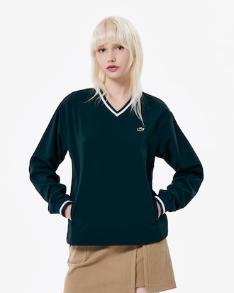 우븐 스웻 셔츠