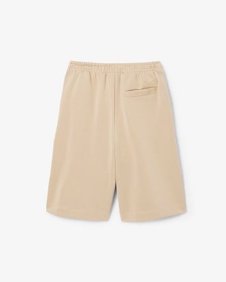 오버사이즈 더블 페이스 버뮤다 카프리 팬츠