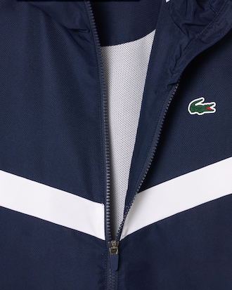 모노그램 패턴 바람막이