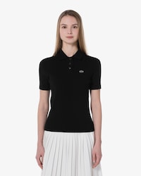 케이블 반팔 폴로 스웨터