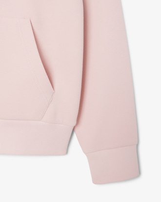 더블페이스 피케 후드집업 스웻셔츠