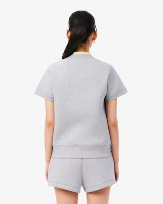 더블페이스 반팔 스웻셔츠