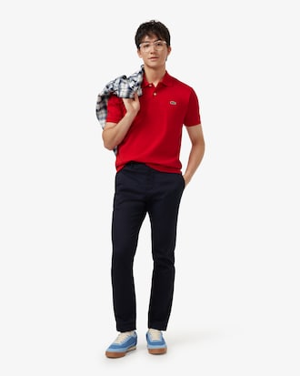 클래식핏 반팔 폴로 셔츠