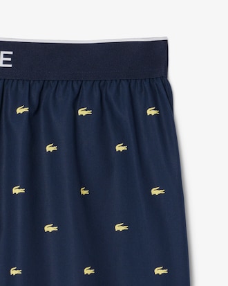 프린팅 포플린 파자마 쇼츠