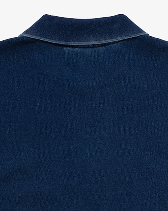 JP 인디고 반팔 폴로 셔츠