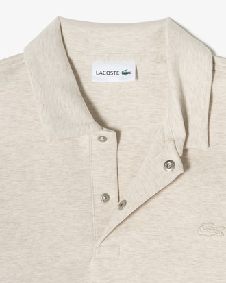 더블페이스 스냅 폴로형 스웻셔츠