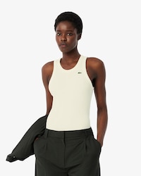 립조직 슬림핏 탱크탑