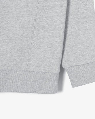 시그니처 테크니컬 피케 크루넥 스웻셔츠