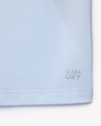 노박 부분 메쉬 반팔 폴로