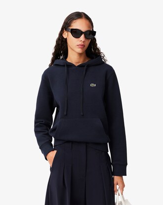 더블페이스 피케 후드 스웻셔츠