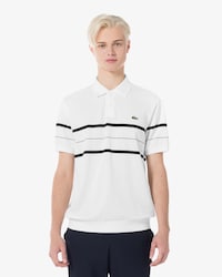 CHEST 스트라이프 오픈카라 폴로