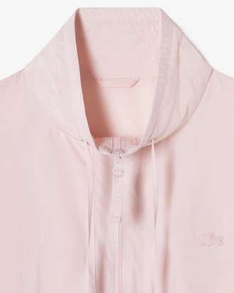 오픈워크 디테일 중기장 점퍼