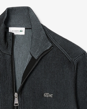 크레이프 풀집업 가디건