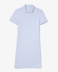 슬림핏 미니피케 폴로 드레스