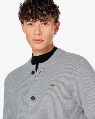 크루넥 방모 가디건