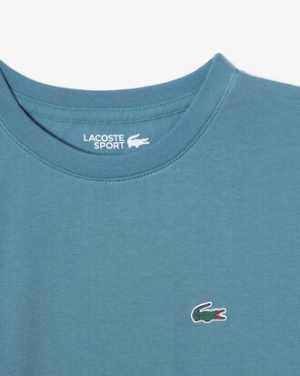 테크니컬 저지 솔리드 반팔 티셔츠