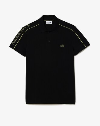 라코스테 무브먼트 배색 파이핑 &로고 매치 폴로