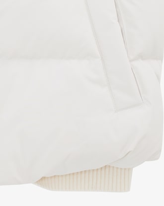 스웨터 카라 다운