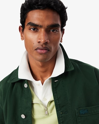 데님 아우터 셔츠