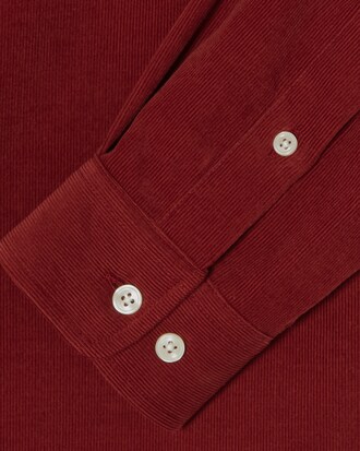 코듀로이 솔리드 셔츠