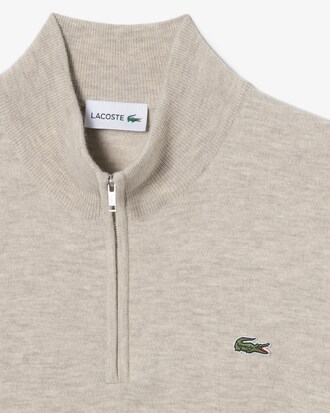 베이직 반집업 풀오버