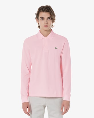 프렌치 레귤러핏 긴팔 베이직 폴로