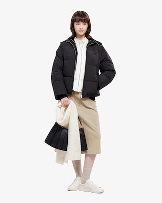 스웨터 카라 다운